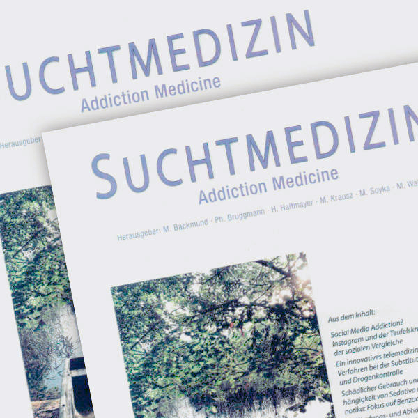 Titelseite Suchtmagazin aus dem Jahr 2020